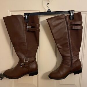 Extra Wide Calf Riding Boots